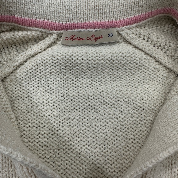 Marine Layer Claire Relaxed Sweater Size-XS - Picture 7 of 7